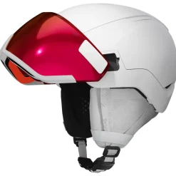 Casque visière Atomic Revent Gt Amid Visor Hd White Leather Red