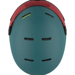 Casque visière Salomon Orka Visor North Atlantic Flash Red