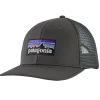 Casquette Patagonia P-6 Logo Trucker Hat Forge Grey