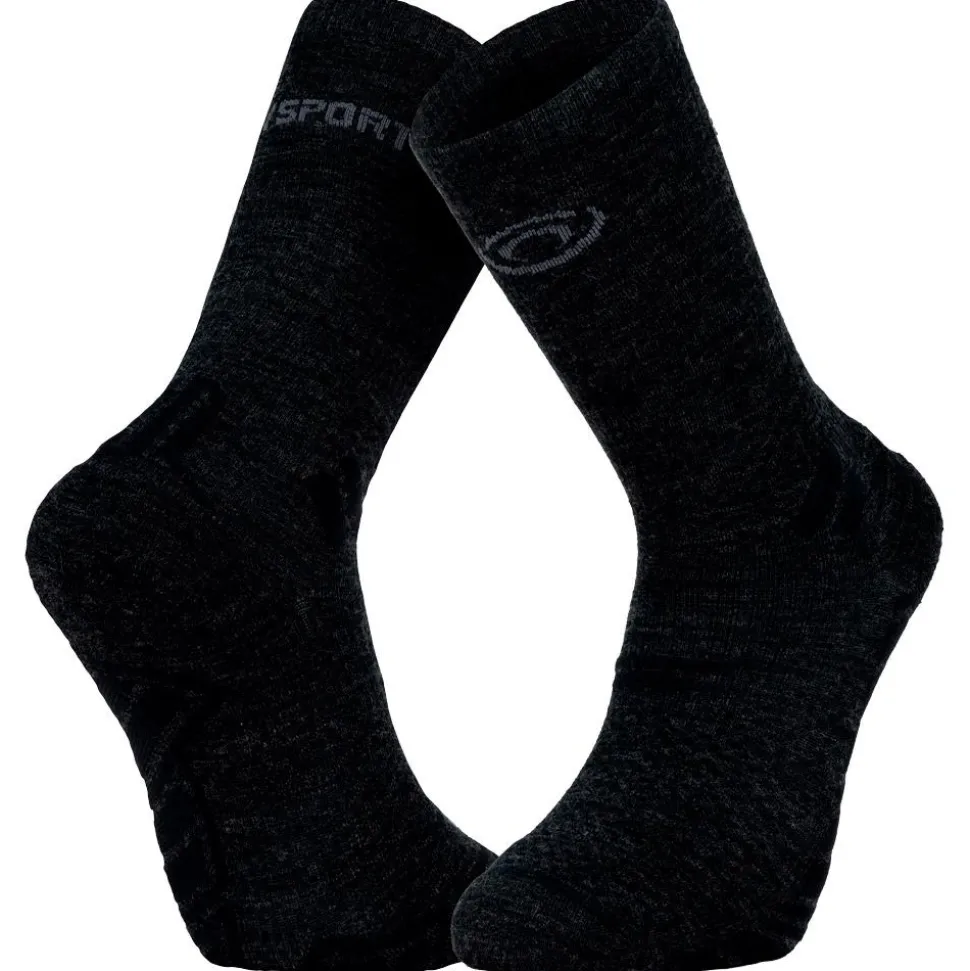 Chaussettes Bv Sport Trail Socks Ultra High Merino Anthracite