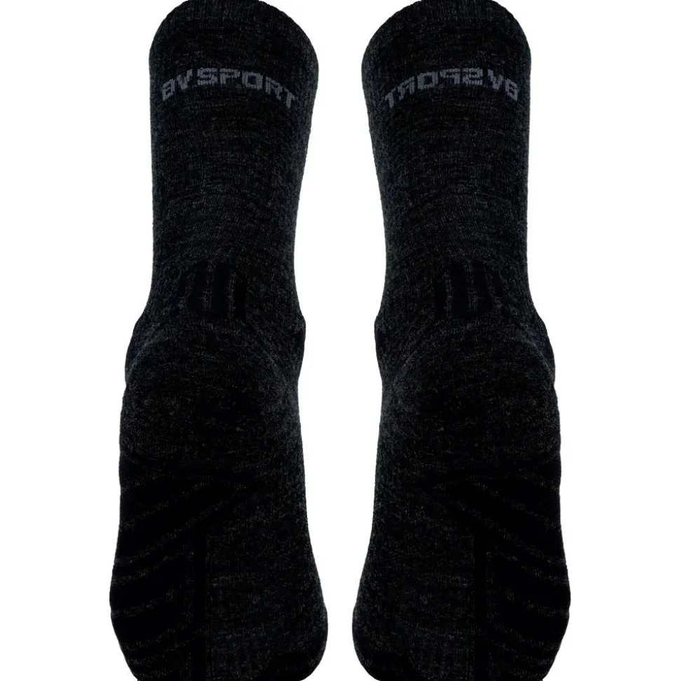 Chaussettes Bv Sport Trail Socks Ultra High Merino Anthracite