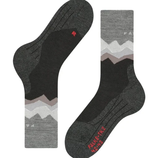 Chaussettes Falke Tk2 Crest Black