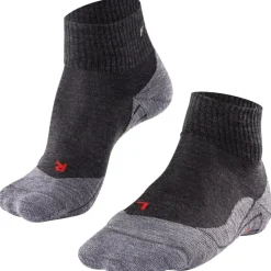 Chaussettes Falke Tk5 Short Women Asphalt Melange