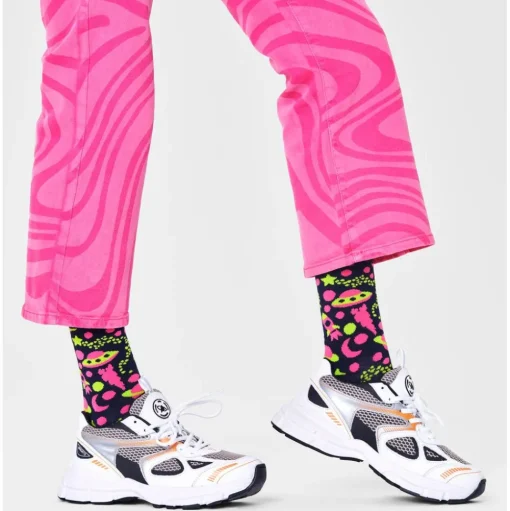 Chaussettes Happy Socks Into Space Bleu Foncé