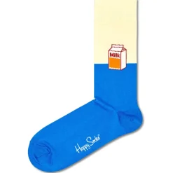 Chaussettes Happy Socks Milk Sock Sock Bleu