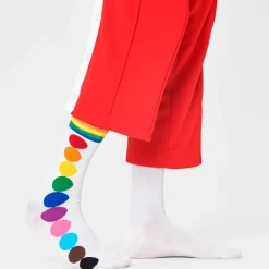 Chaussettes Happy Socks Pride Rainbow Blanc