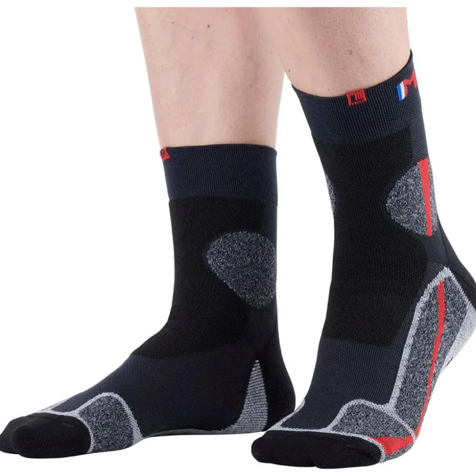 Chaussettes Monnet Mid Expert Rouge