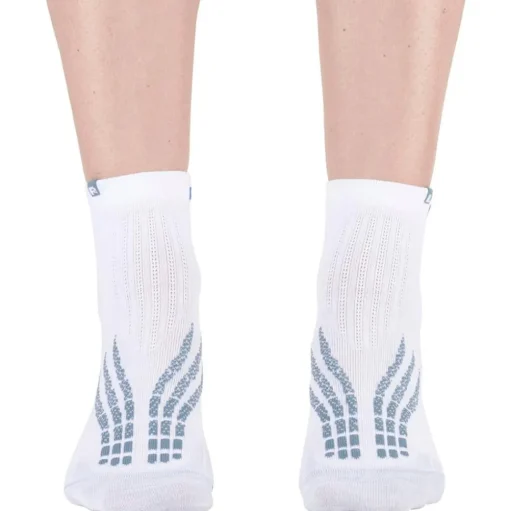 Chaussettes Monnet Socquette Run X-Light Blanc Gris