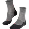 Chaussettes Nordique Falke Ru4 Wool W Grey Mel