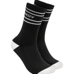 Chaussettes Oakley Icon B1B Socks 2.0 Black White