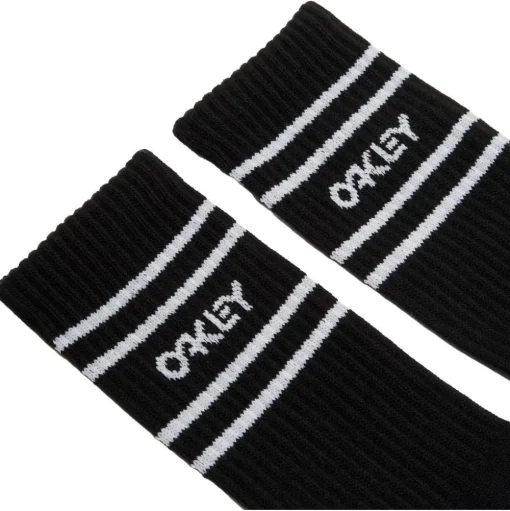 Chaussettes Oakley Icon B1B Socks 2.0 Black White