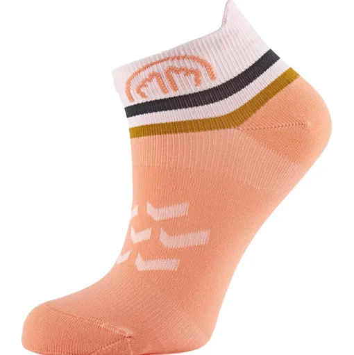 Chaussettes Sidas Run Anatomic Light Ankle Lady White Pink