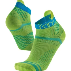 Chaussettes Sidas Run Feel Ankle Jaune Turquoise