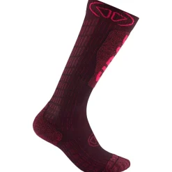 Chaussettes Sidas Ski Expert Women Burgundy