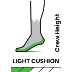 Chaussettes Smartwool M's Hike Classic Edition Extra Cushion Crew Charcoal