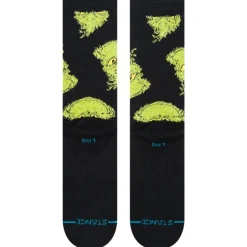 Chaussettes Stance Crew Sock Mean One Black