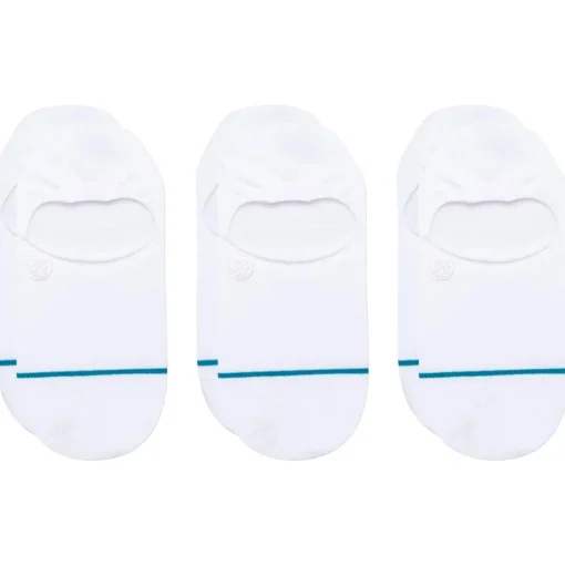 Chaussettes Stance Icon No Show 3 Pack Socks White