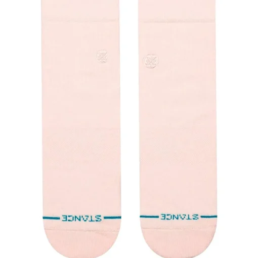 Chaussettes Stance Icon Quarter Socks Pink