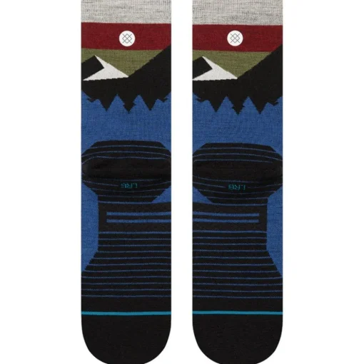 Chaussettes Stance Perf Hike Wool Crew Light Cushion Sock Cobalt