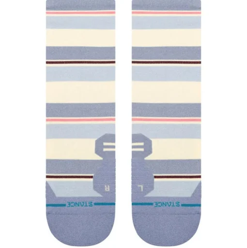 Chaussettes Stance Perf Run Womens Crew Light Cushion Sock Milo Blue