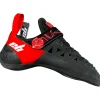 Chaussons d'escalade EB Jarvis Lace Noir Rouge