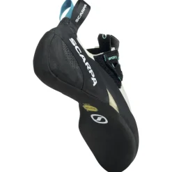 Chaussons d'escalade Scarpa Vapor S Wmn Aqua Dust Gray