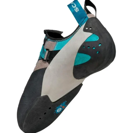 Chaussons d'escalade Scarpa Veloce Women's Light Gray Maldive