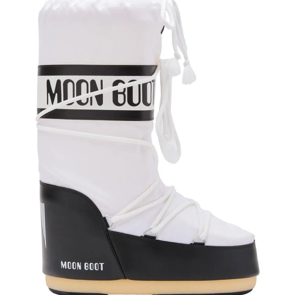 Chaussures après-ski Moon Boot Icon Nylon W Black White