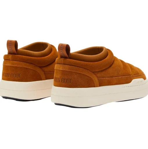 Chaussures après-ski Moon Boot Park Soft Suede Cognac