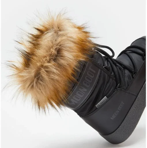 Chaussures après-ski Moon Boot Ltrack Monaco Low Black