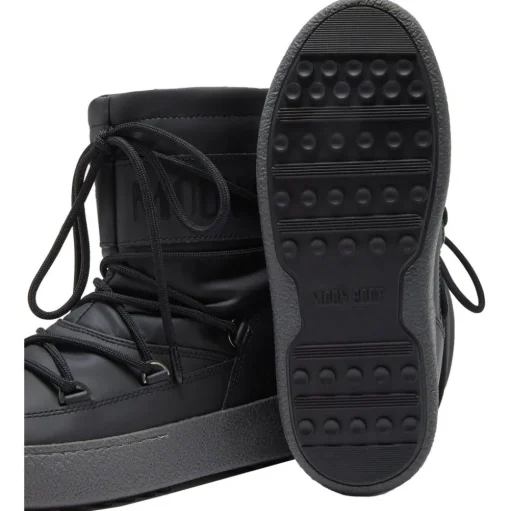 Chaussures après-ski Moon Boot Ltrack Tube Rubber Black