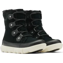 Chaussures après-ski Sorel Sorel Explorer II Joan Black Fawn