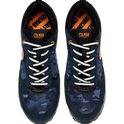 Chaussures Colmar Travis Camu Navy Black Orange