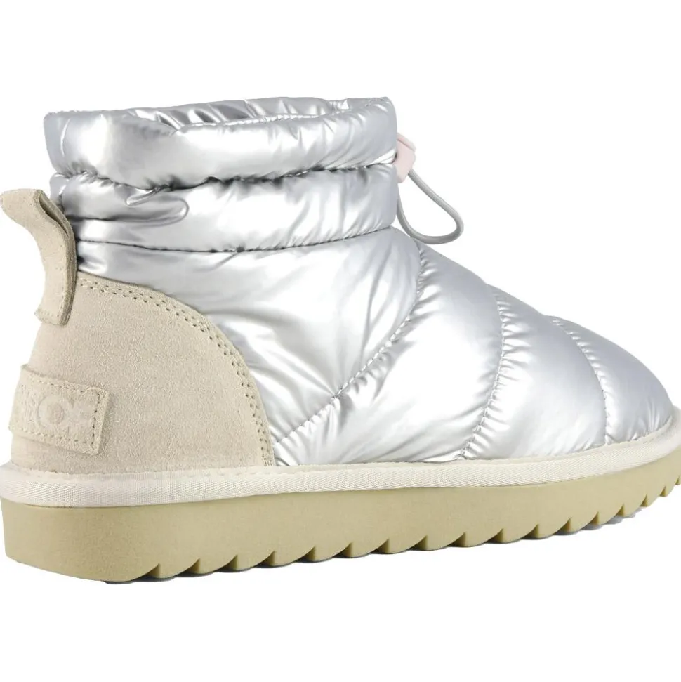 Chaussures Colors Of California Short Boot In Nylon Silver