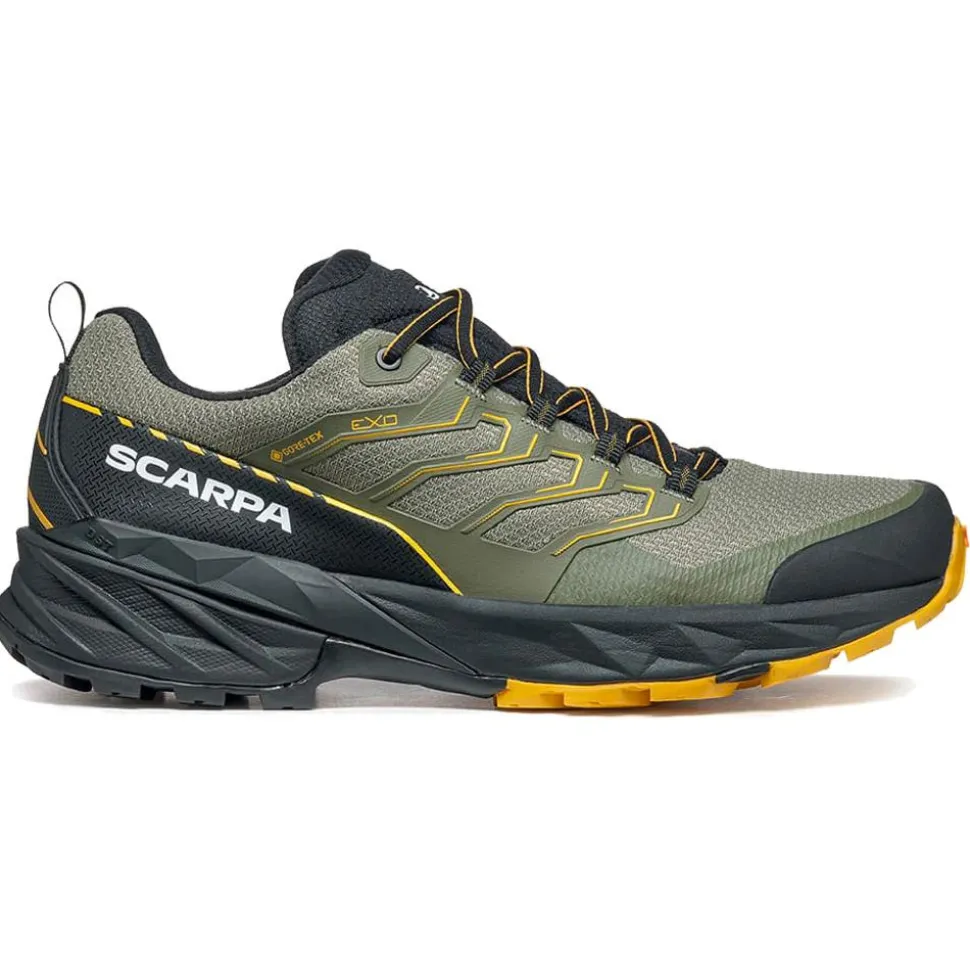 Chaussures de Fast Hiking Scarpa Rush 2 Gore-Tex Moss Sulphur