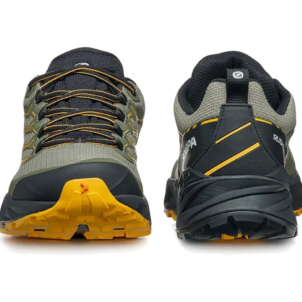 Chaussures de Fast Hiking Scarpa Rush 2 Gore-Tex Moss Sulphur