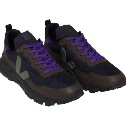 Chaussures de Fast Hiking VEJA Dekkan Black Kaki Eagle