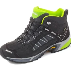 Chaussures de Fast Hiking Meindl Sx1.1 Mid Gore-Tex Black Lemon