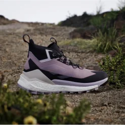 Chaussures de randonnée adidas Terrex Free Hiker 2 Gore-Tex W Preloved Fig Silver Dawn Aurora Black