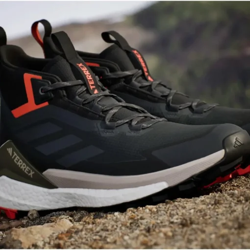 Chaussures de randonnée adidas Terrex Free Hiker 2 Gore-Tex Carbon Grey Six Core Black