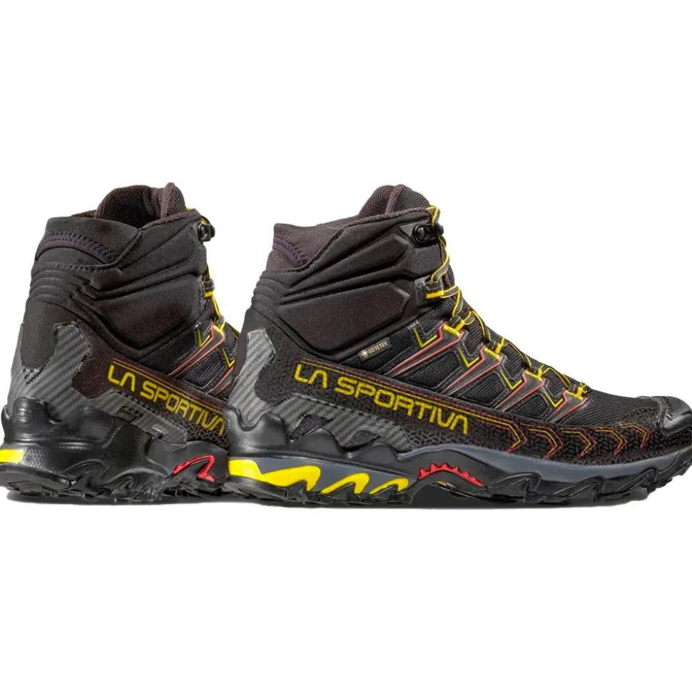 Chaussures de randonnée La Sportiva Ultra Raptor II Mid Gore-Tex Black Yellow