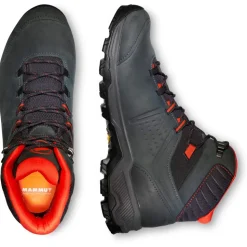 Chaussures de randonnée Mammut Mercury IV Mid Gore-Tex Black Hot Red