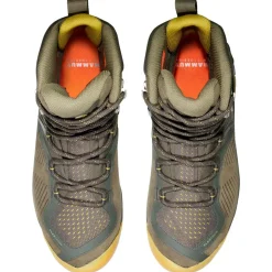 Chaussures de randonnée Mammut Sapuen High Gore-Tex Women dark tin-amber green