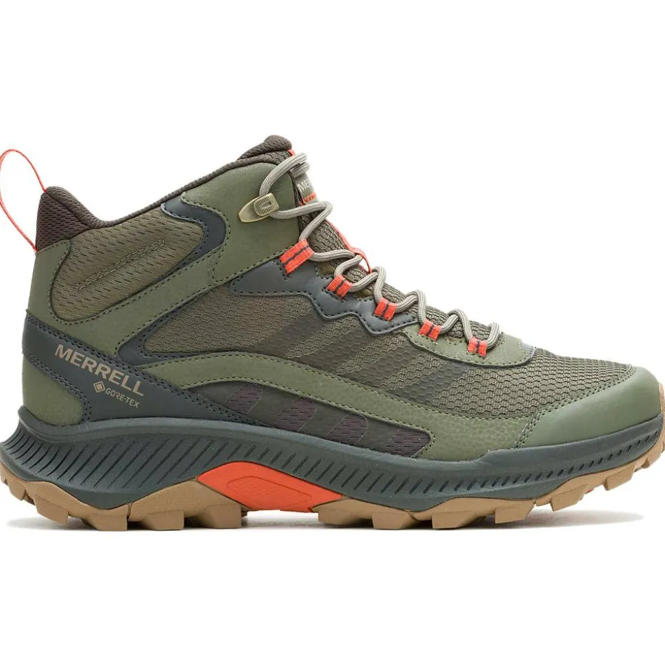 Chaussures de randonnée Merrell Speed Strike 2 Mid Gore-Tex Olive