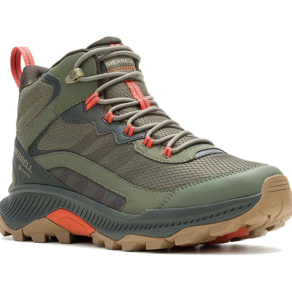 Chaussures de randonnée Merrell Speed Strike 2 Mid Gore-Tex Olive
