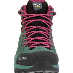 Chaussures de randonnée Salewa Alp Mate Mid WP Wmn Duck Green Rhododendon