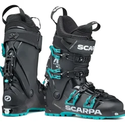 Chaussures de Ski Randonnée Scarpa 4-Quattro Sl Wmn Black Lagoon
