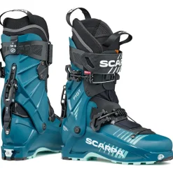 Chaussures de Ski Randonnée Scarpa F1 Gt Wmn Petrol Aqua