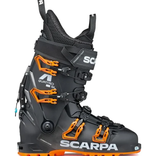 Chaussures de Ski Randonnée Scarpa 4-Quattro Sl Black Orange