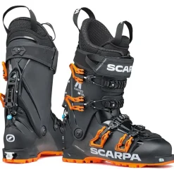 Chaussures de Ski Randonnée Scarpa 4-Quattro Sl Black Orange